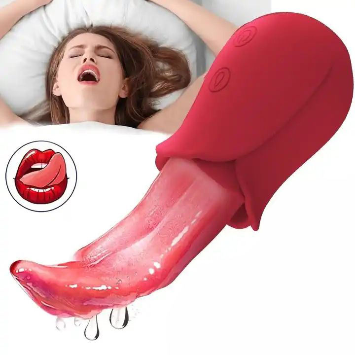 Vibrador de Lengua Lamiendo para Mujer