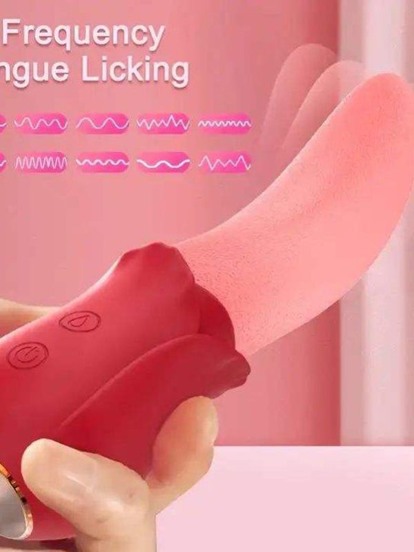 Vibrador de Lengua Lamiendo para Mujer Clítoris y Punto G