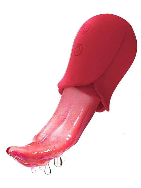 Vibrador de Lengua Lamiendo para Mujer Clítoris y Punto G